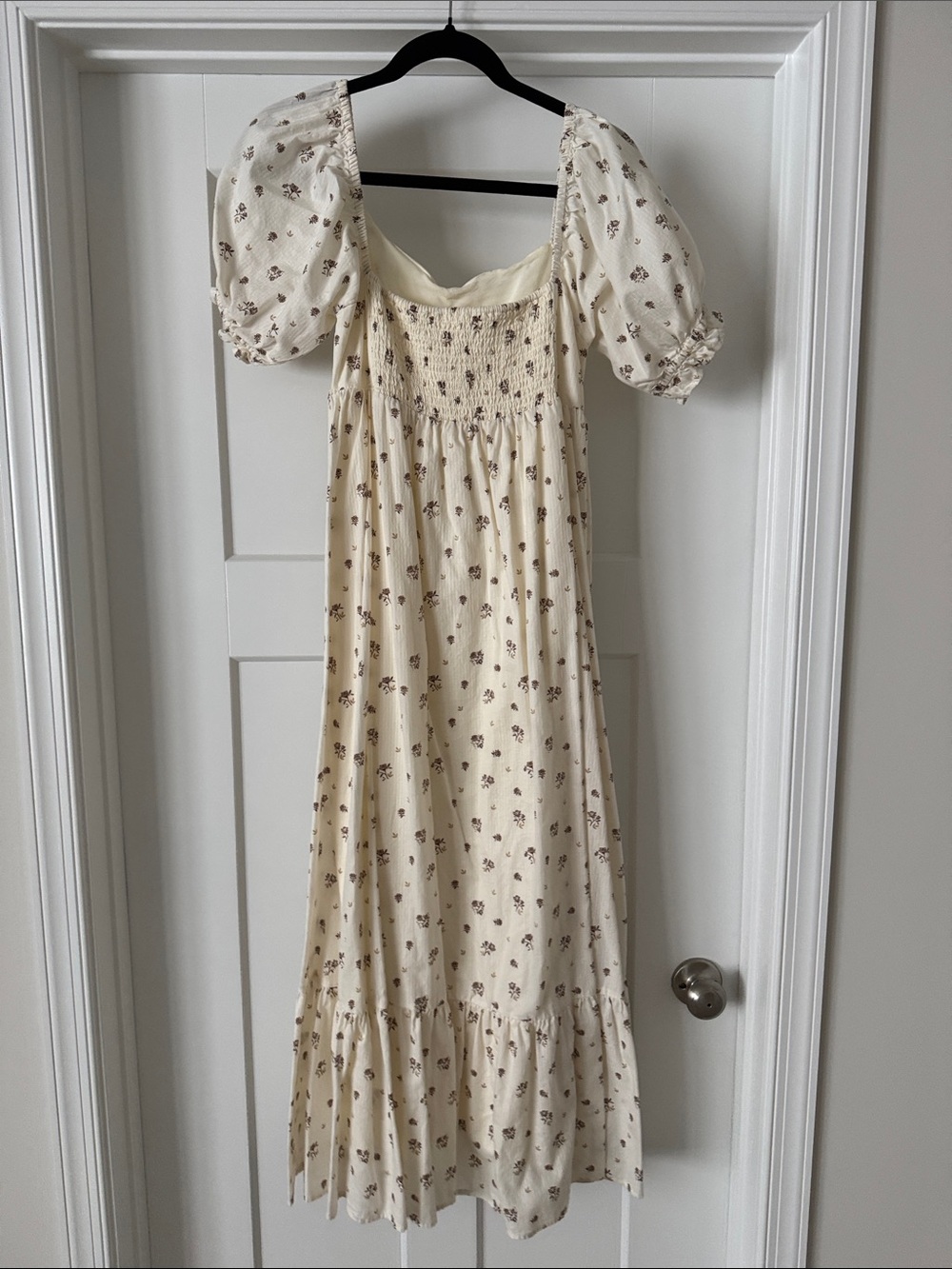 Rylee + Cru Cream Floral Maxi Dress - Picture 6 of 8